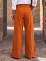 Pektena-Hem Buton-Akcento Denim Jeans