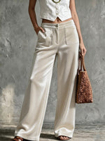 Pantalones anchos de pana de alta calidad