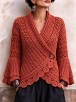 Stylischer Strick-Cardigan