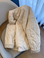 Casual Quilted Corduroy Jacket