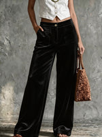 Pantalones anchos de pana de alta calidad