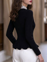 Virina Zekina V-kolo Peplum-Supro