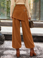 Pantaloni eleganti in velluto a coste