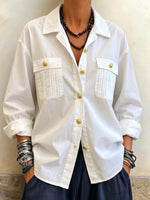 Camicia casual premium in puro cotone