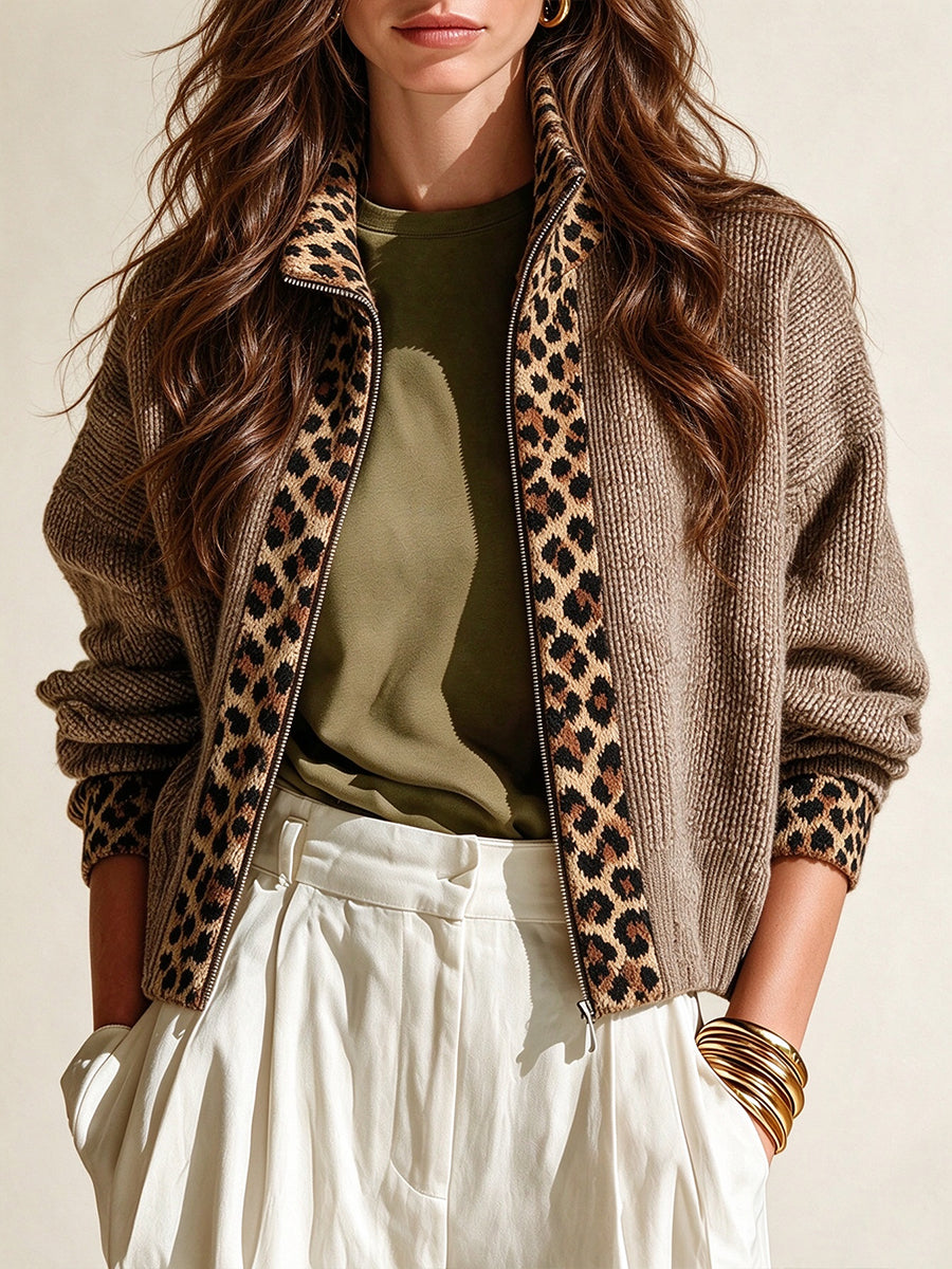 Leopard-panelita Trikita Zip-supren Jako