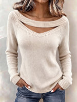 Cozy Cutout Knit Pullover