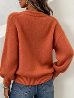 Top chic in maglia di peluche con lacci
