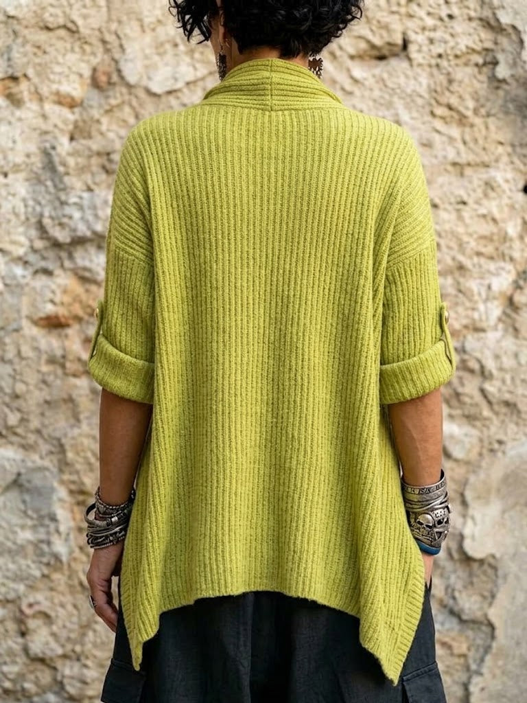 Malsimetria Trikita Cardigan Kun Kruckolumo
