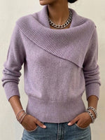 Slim-fit Collared Sweater With A Playful, Retro Vibe