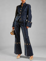 Stylish Casual Denim Jacket
