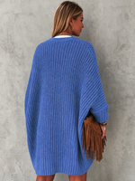 Cozy Casual Oversized Chunky Knit Open Front Cardigan